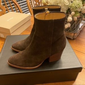 talbots suede jayla boot size 7.5